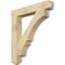 Ekena Millwork Balboa Craftsman Rough Sawn Bracket, Douglas Fir, 6"W x 40"D x 44"H BKT06X40X44BOA04RDF - alternate 1